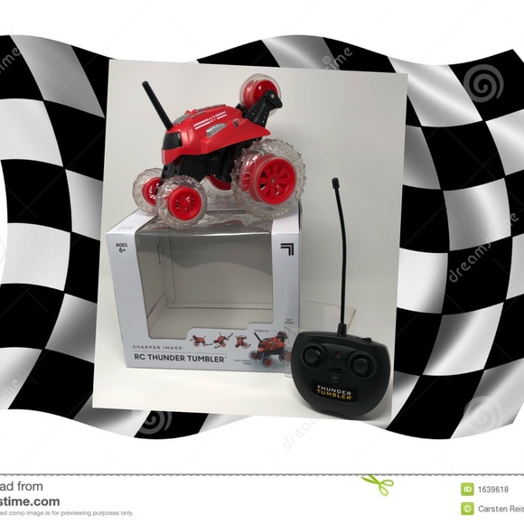 💝👼😇 RC THUNDER TUMBLER by Sharper Image - RED - Picture 8 of 10